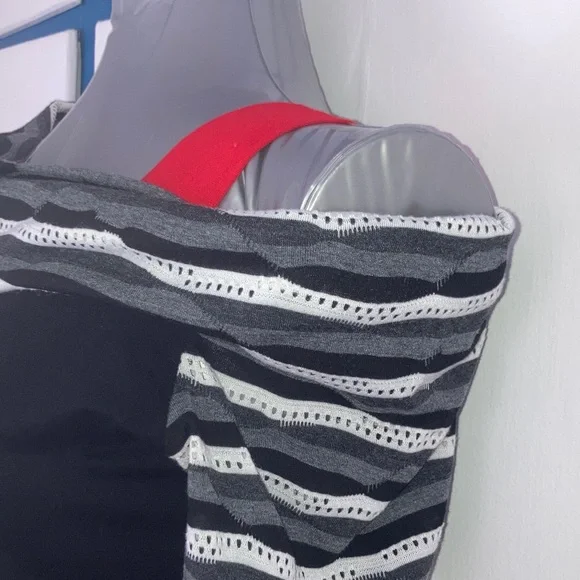 Bellanatur Berlin Off-On Shoulder Cotton Dress S EUC Slow Fashion - Picture 5 of 9